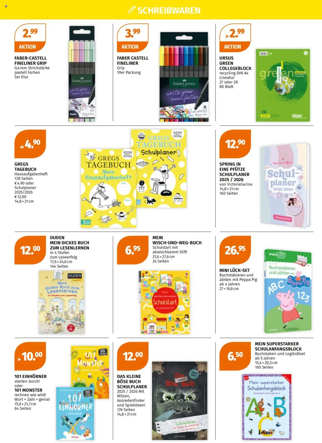Müller Startklar für den Schulanfang - gültig ab dem 28.07.2025 | Seite: 8 | Produkte: Monster
