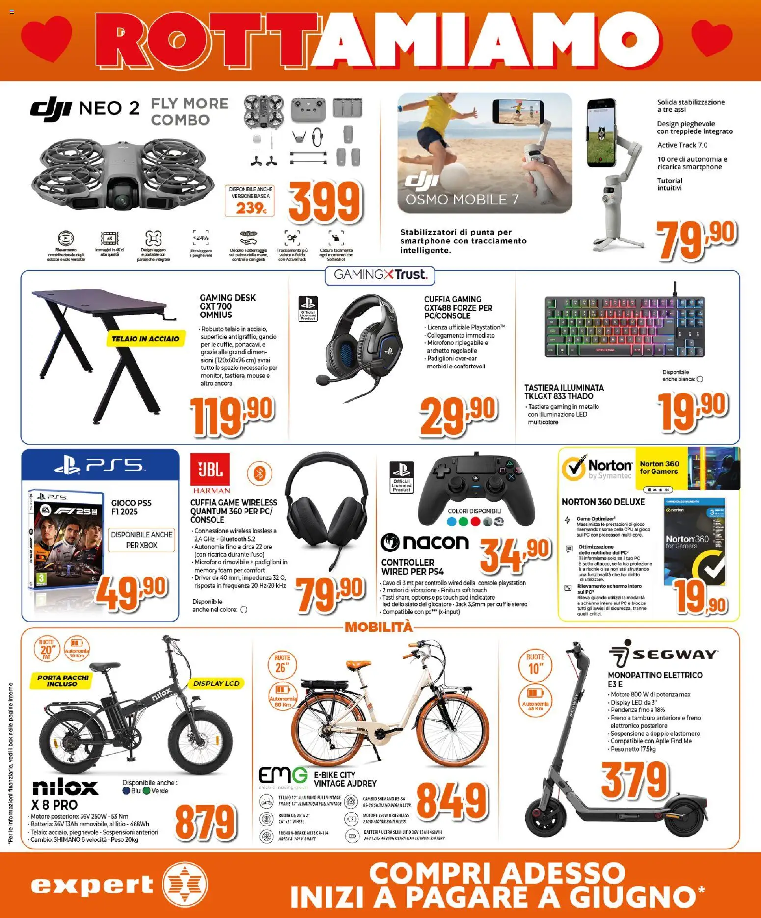 Volantino Expert del 29.01.2026 | Pagina: 21 | Prodotti: Mobile, Smartphone, Tastiera, Gioco