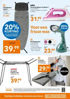 Blokker - Folder - Voorbeeld van een folder van Blokker, geldig van 05.01.2026 | Pagina: 10 | Producten: Kan, Papier, Was