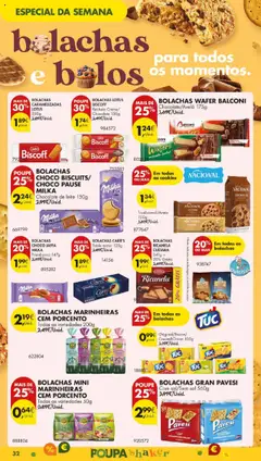 CHOCO BISCUITS/ CHOCO PAUSE MILKA Chocolate de leite, 150g │ válido de 16.09.2025 | Página: 36