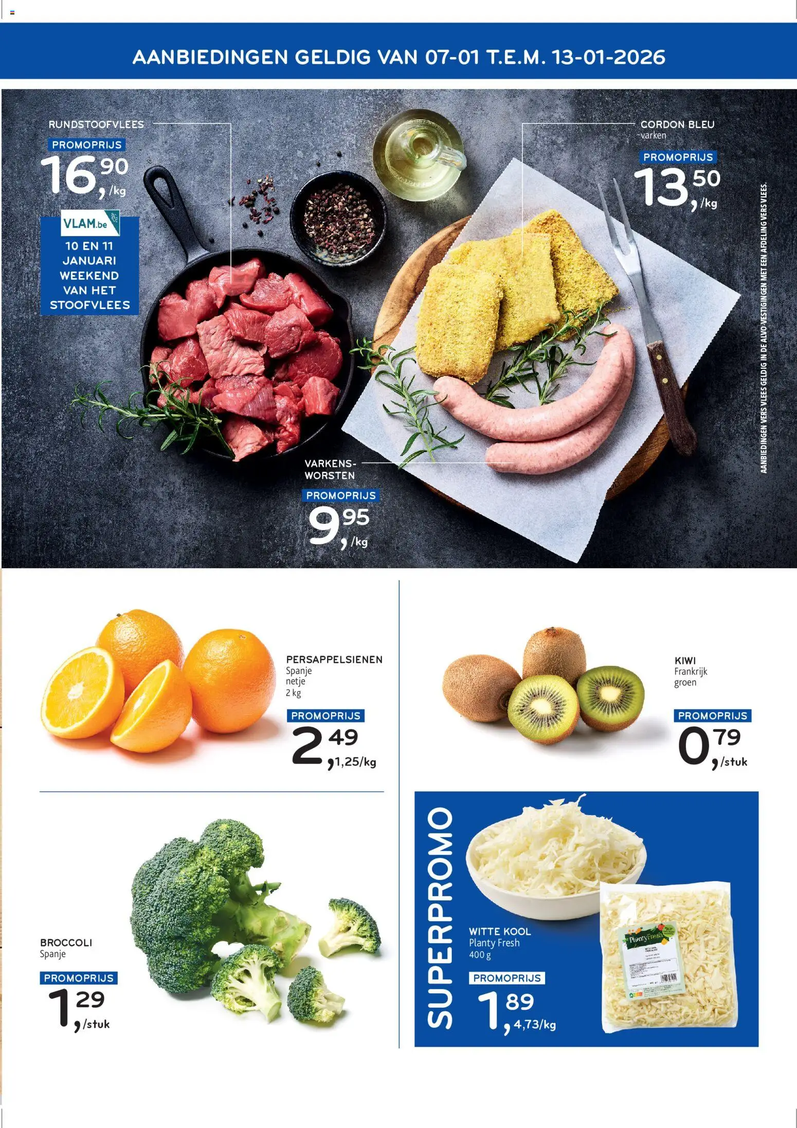 {H1} | Pagina: 5 | Producten: Stoofvlees, Sós kalács, Kiwi, Kool