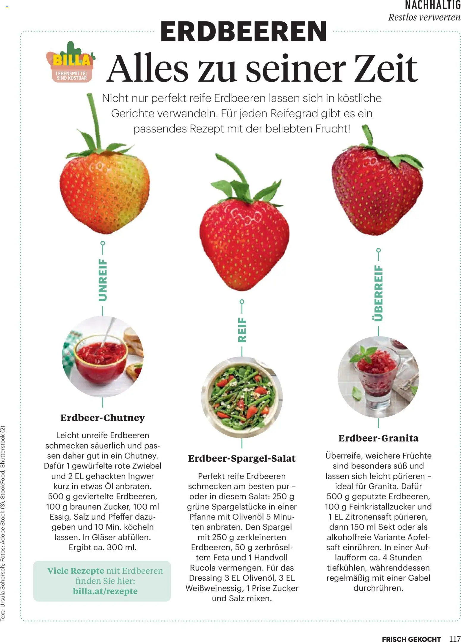 Billa Frisch Gekocht gültig ab 01.05.2026 | Seite: 117 | Produkte: Salat, Zucker, Libacomb, Äpfel