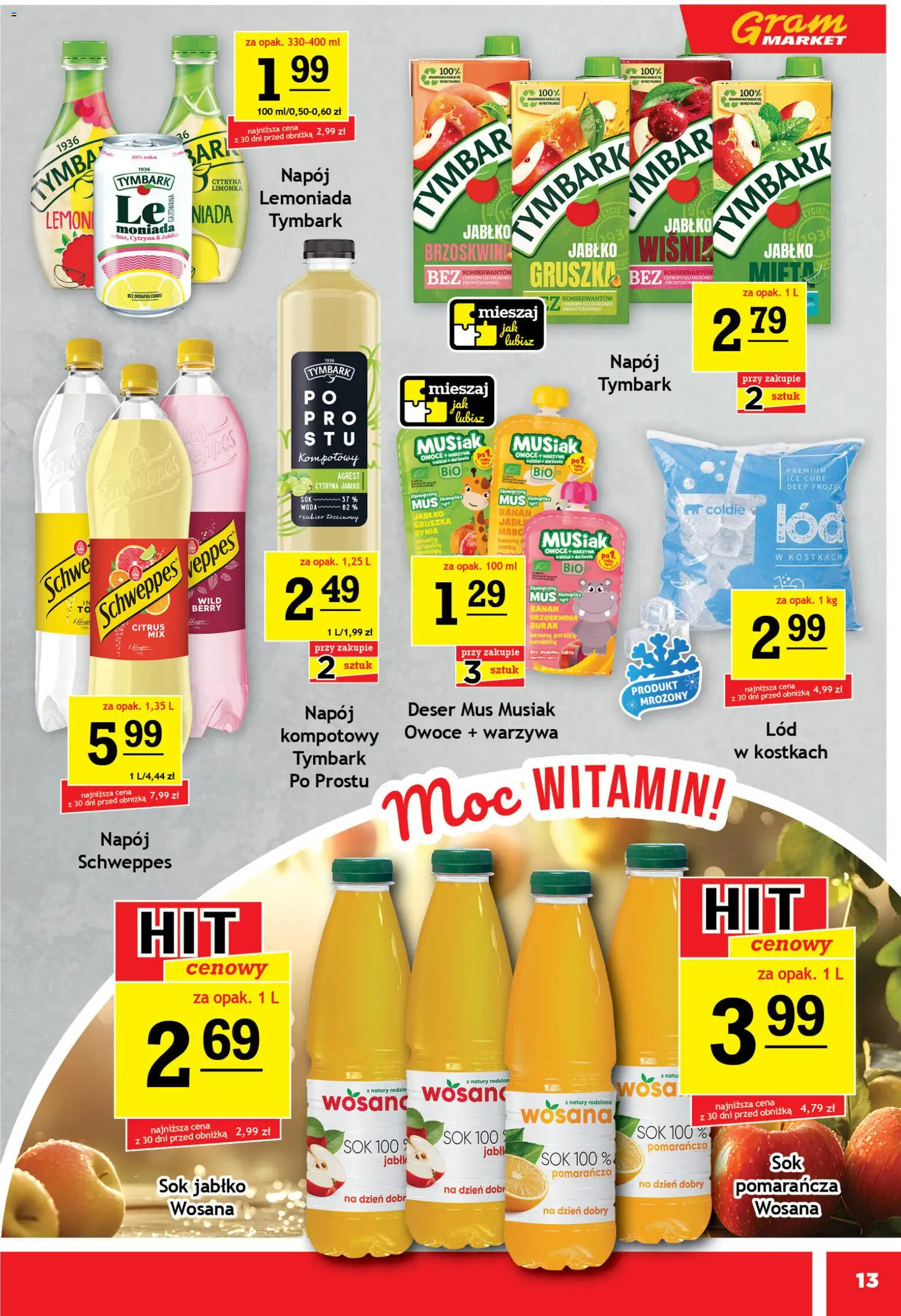 Gram Market gazetka od 29.04.2026 | Strona: 13 | Produkty: Cytryna, Dynia, Curry, Banan