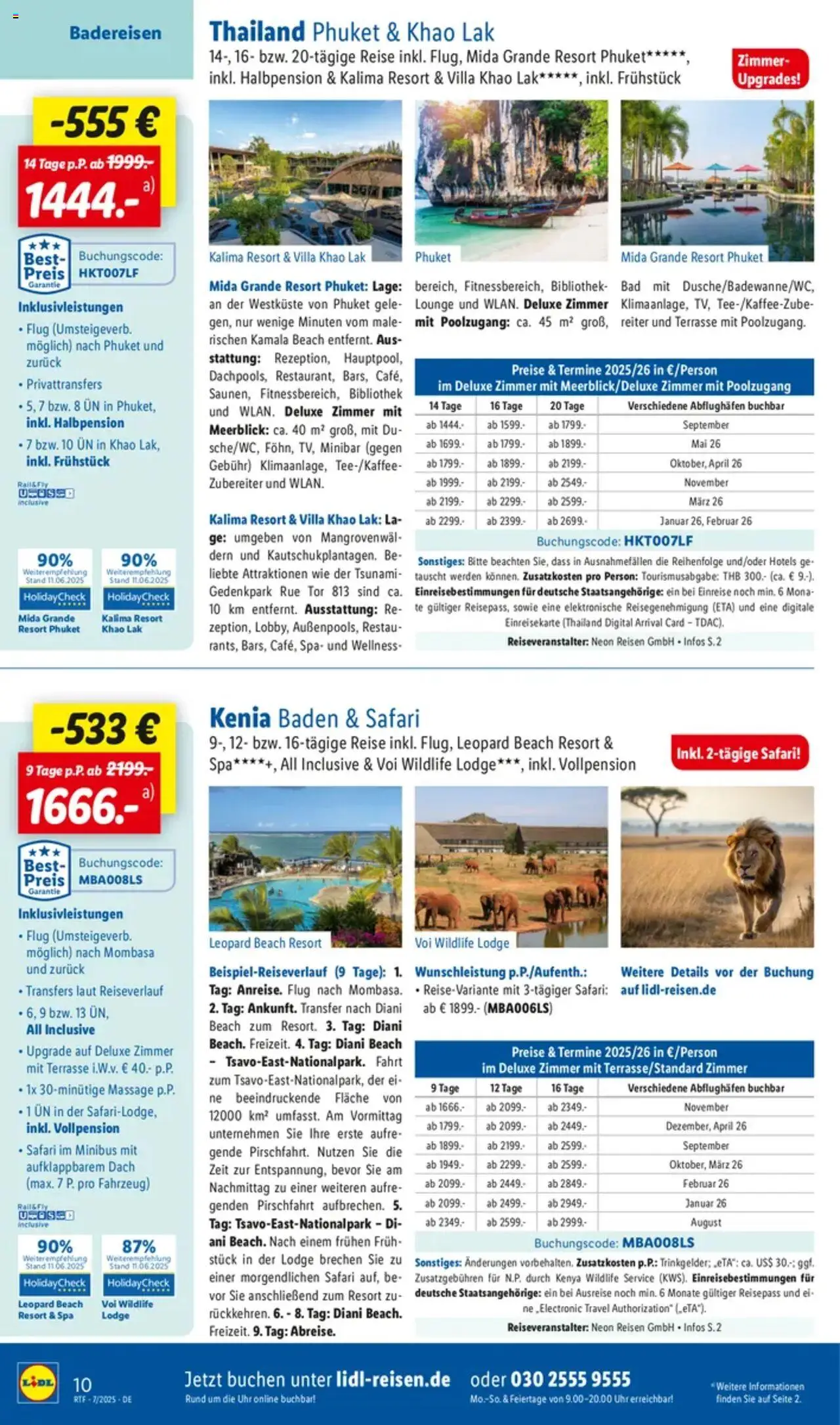 Lidl Reisen - Themenprospekt - gültig ab dem 11.07.2025 | Seite: 10 | Produkte: Bibliothek, Bad, Uhr