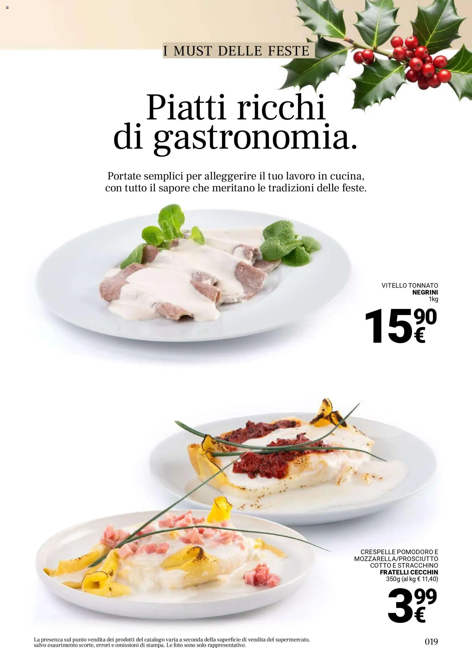 Volantino Gulliver del 17.11.2025 | Pagina: 19 | Prodotti: Pomodoro, Vitello, Stracchino