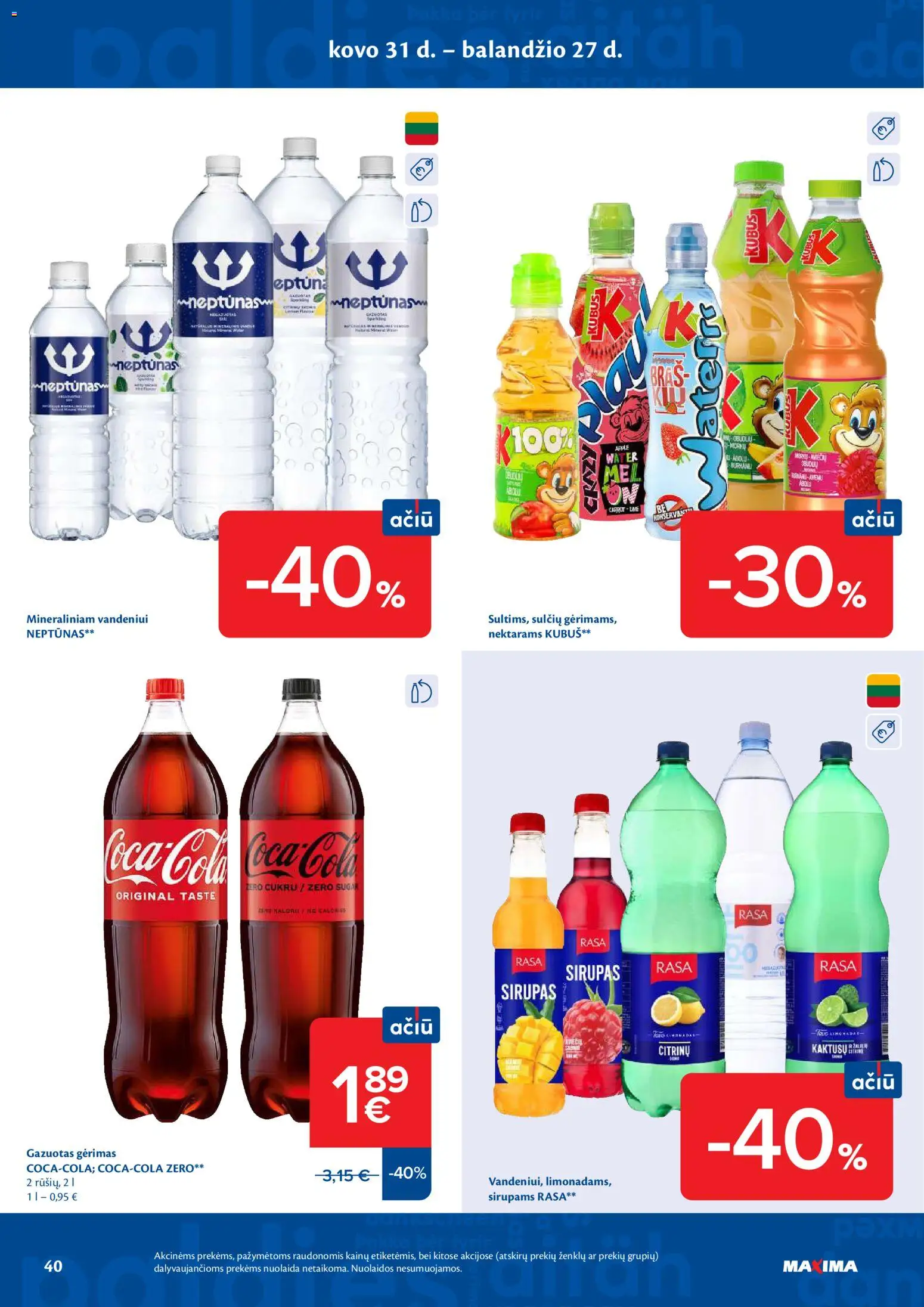MAXIMA akcijos nuo 21.04.2026 | Puslapis: 40