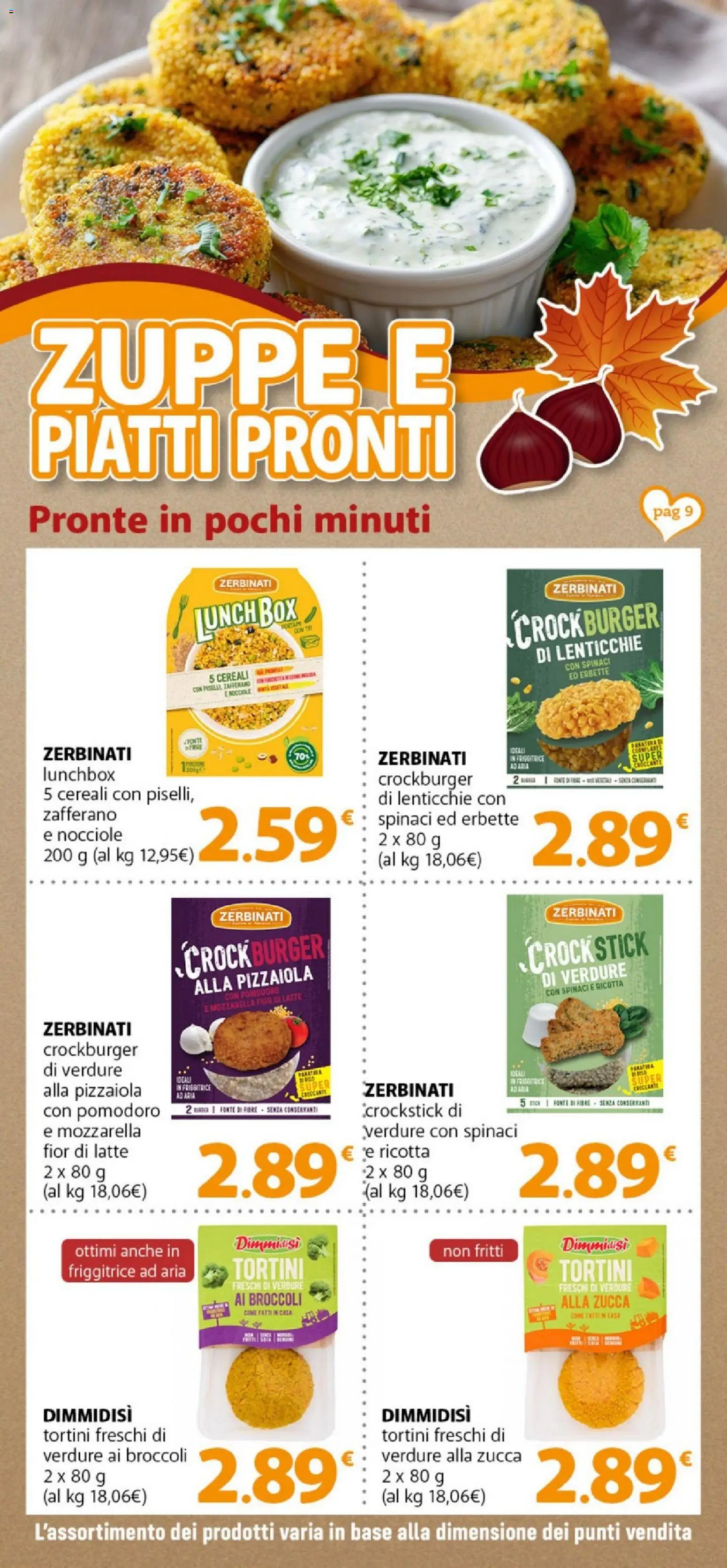 Volantino DOK del 21.11.2025 | Pagina: 9 | Prodotti: Friggitrice ad aria, Lenticchie, Latte, Nocciole