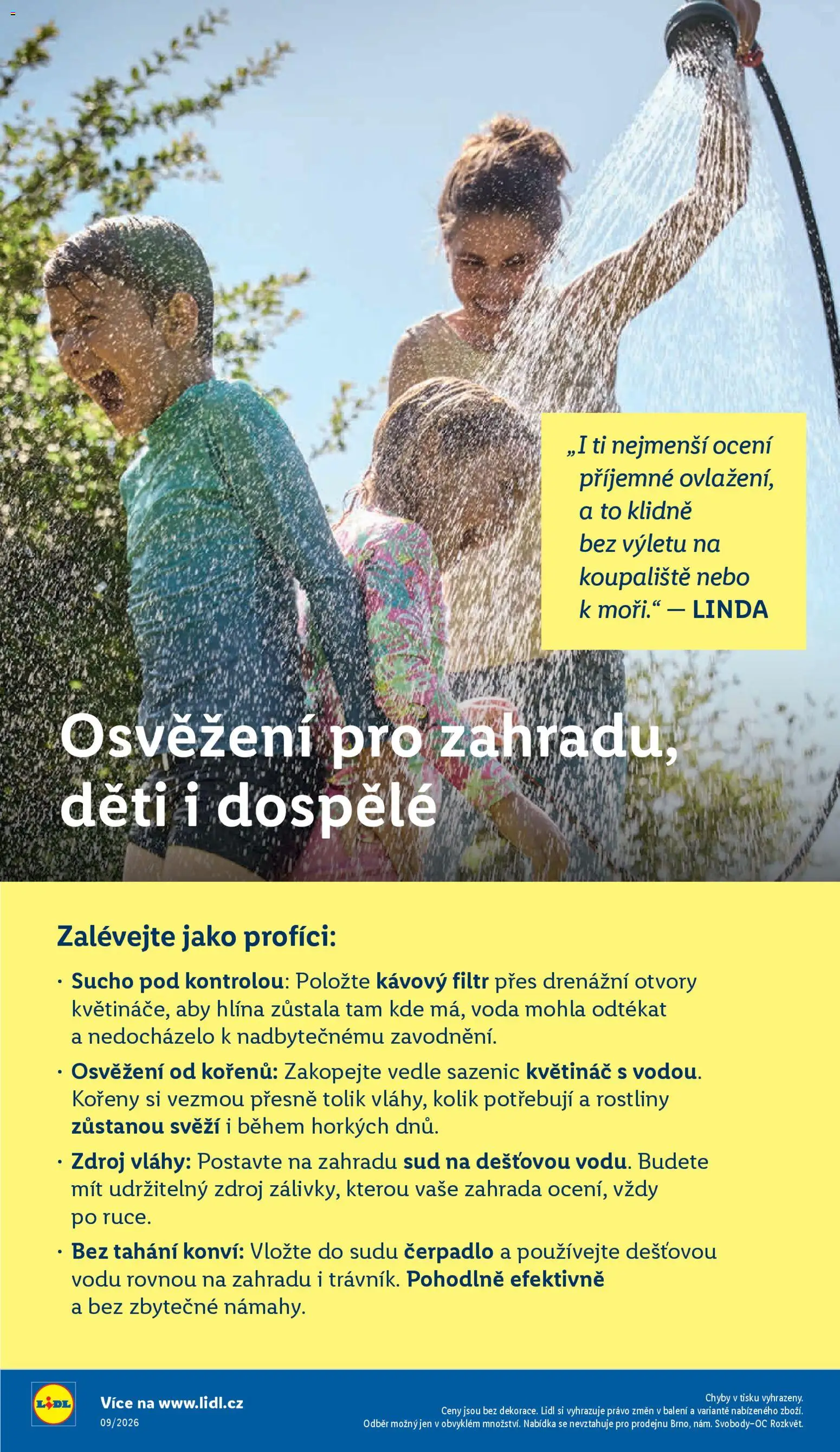 Lidl leták - Zahradní šuškanda od 24.02.2026 | Strana: 2 | Produkty: Voda, Zahrada, Hlina, Rostliny