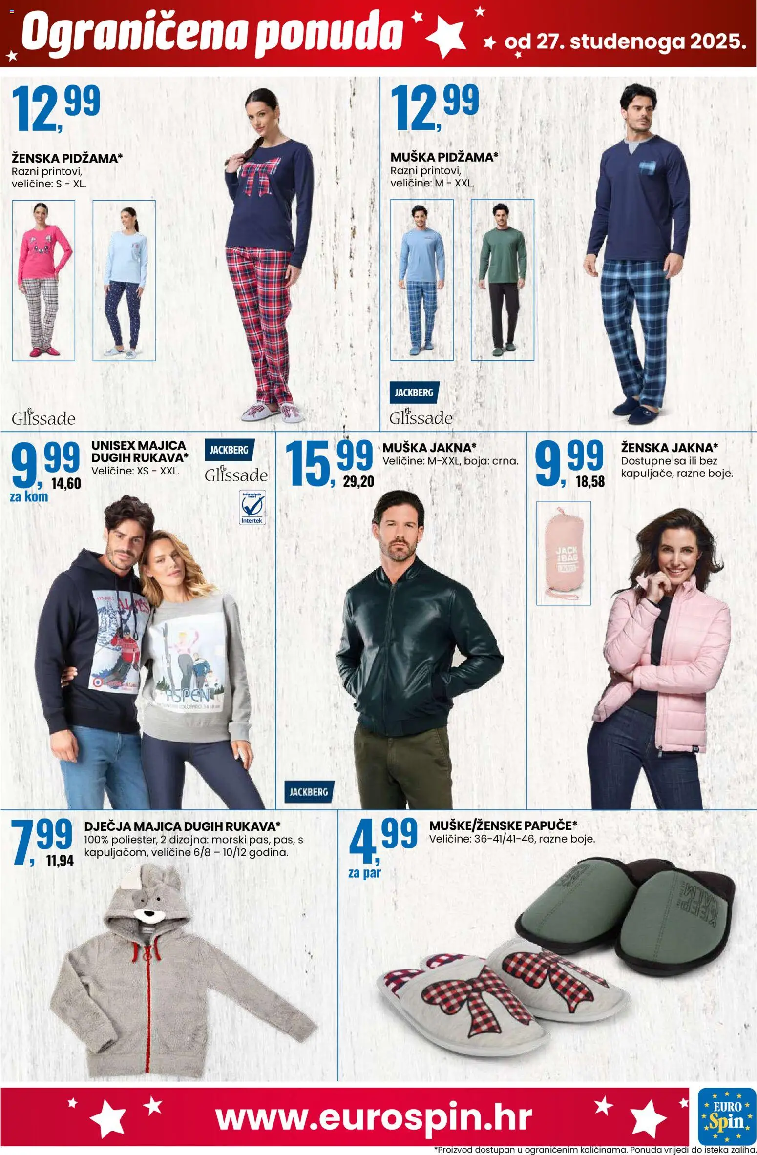 Eurospin katalog | vrijedi od 24.11.2025 | Stranica: 19 | Proizvodi: Majica
