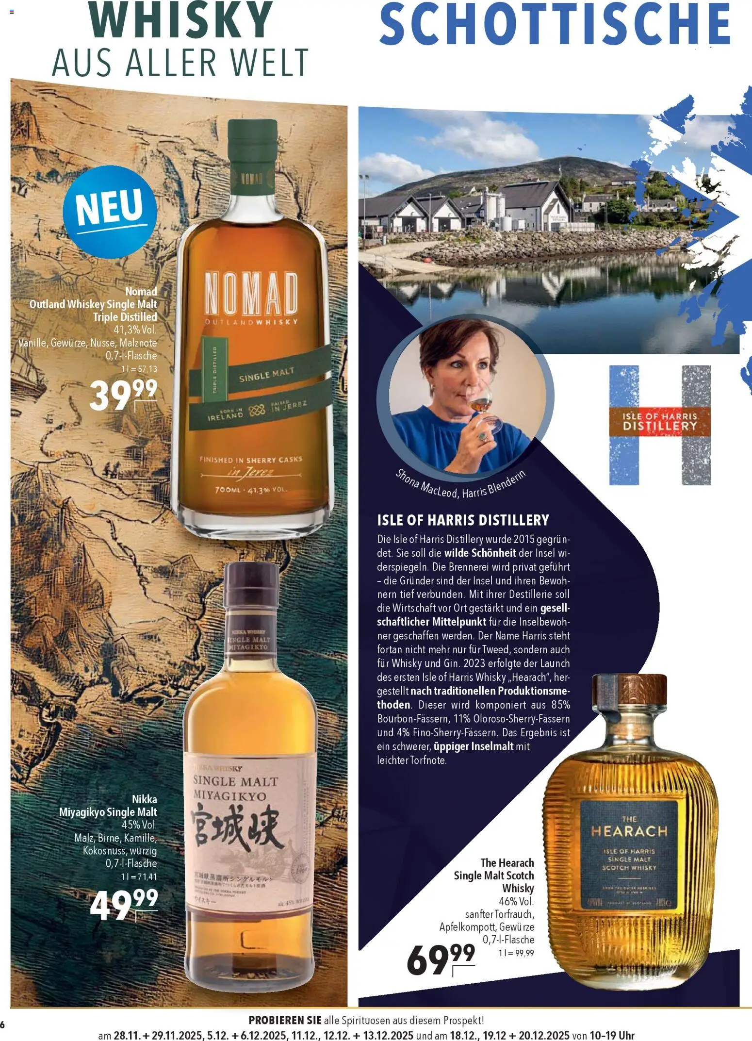 CITTI Markt - Spirituosen-Spezialitäten – gültig ab 26.11.2025 | Seite: 6 | Produkte: Whisky, Gewürze, Whiskey, Uhr