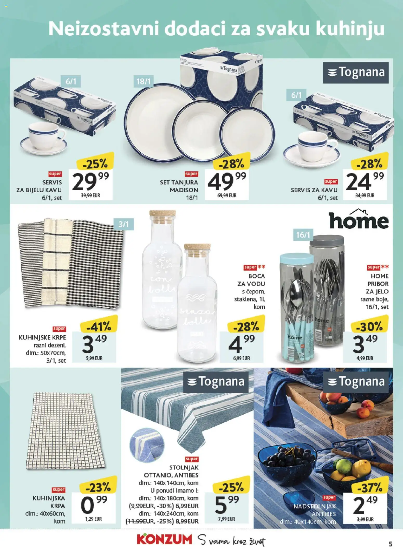 Konzum HR akciós ujság - amely érvényes a következő dátumtól: 27.04.2026 | Oldal: 5