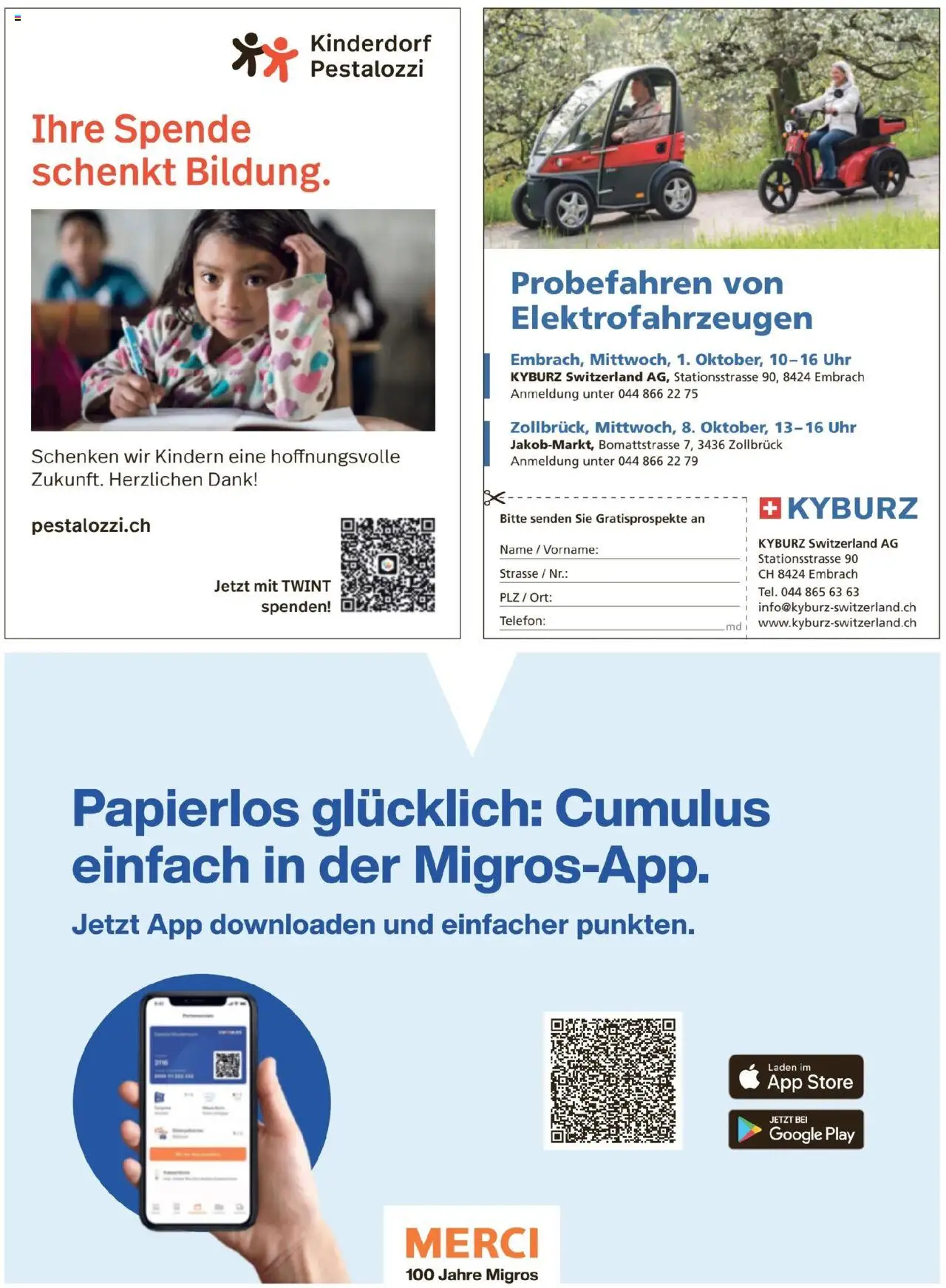 Migros Magazin – gültig ab 22.09.2025 | Seite: 70 | Produkte: Telefon, Uhr