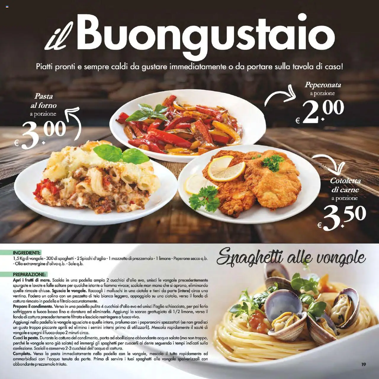 Volantino Decò del 02.09.2025 | Pagina: 19 | Prodotti: Acqua, Sale, Pasta, Prezzemolo