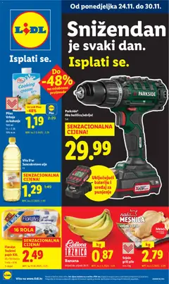 Katalog Lidl - Pregled kataloga iz trgovine Lidl, vrijedi od 24.11.2025