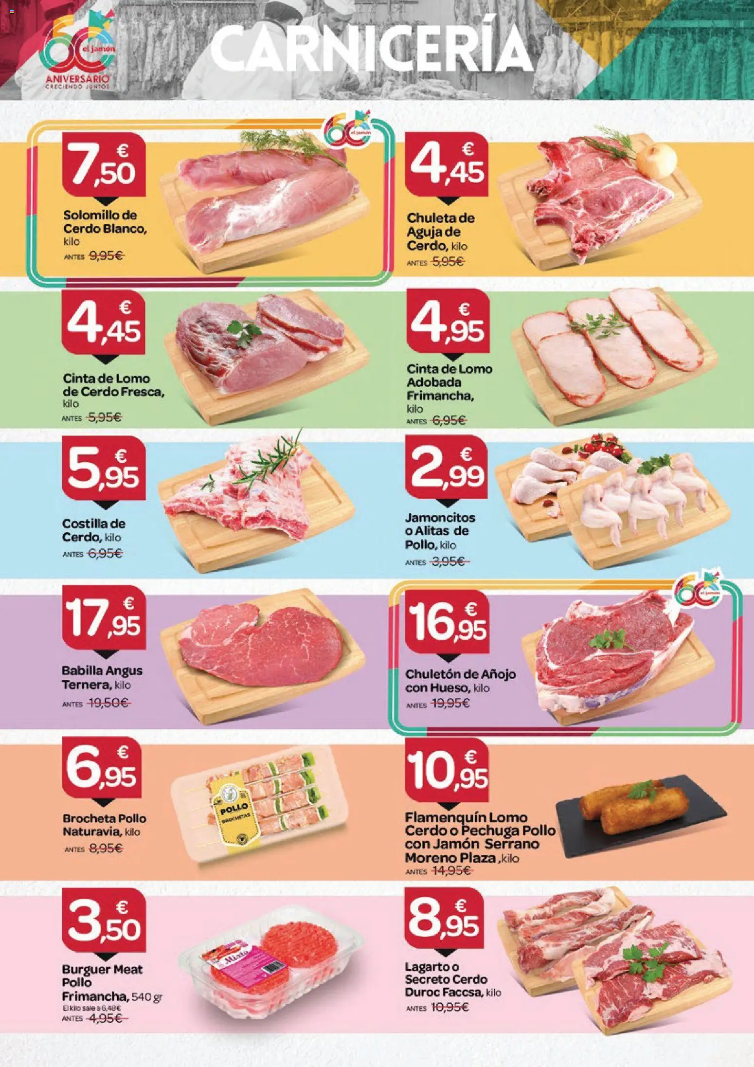 Supermercados El Jamón folleto │ válido desde el 23.04.2026 | Página: 2 | Productos: Jamón serrano, Jamón, Cerdo