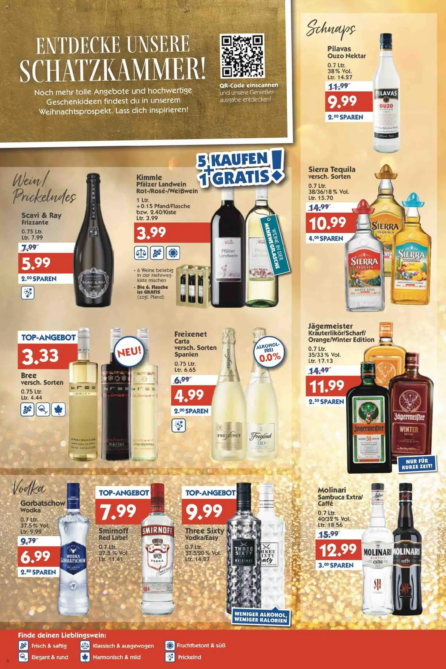 HOL’AB! Prospekt – gültig ab 22.12.2025 | Seite: 6 | Produkte: Merlot, Sambuca, Tequila, Vodka