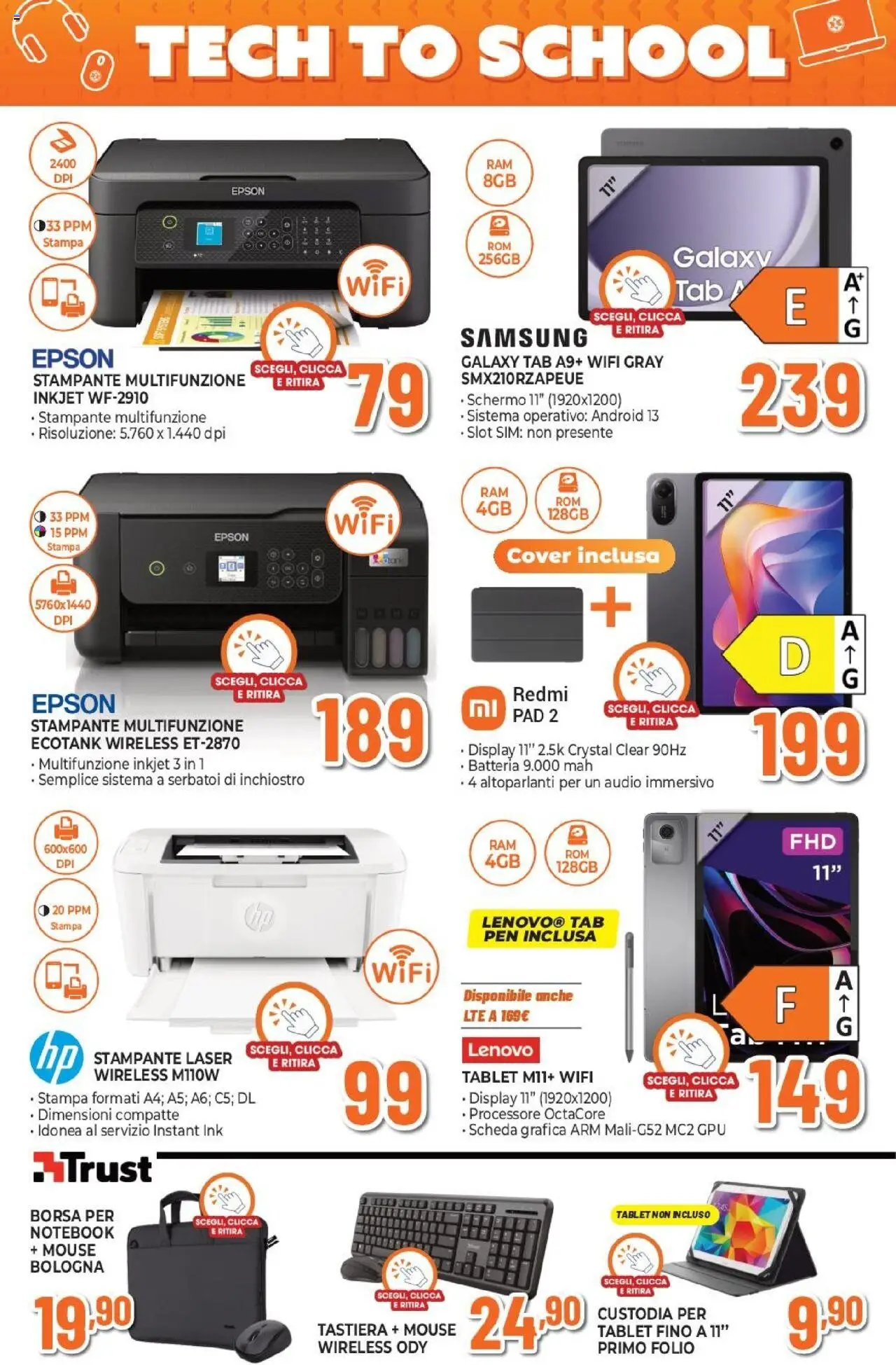 Volantino Expert del 14.08.2025 | Pagina: 5 | Prodotti: Schermo, Stampa, Batteria, Samsung