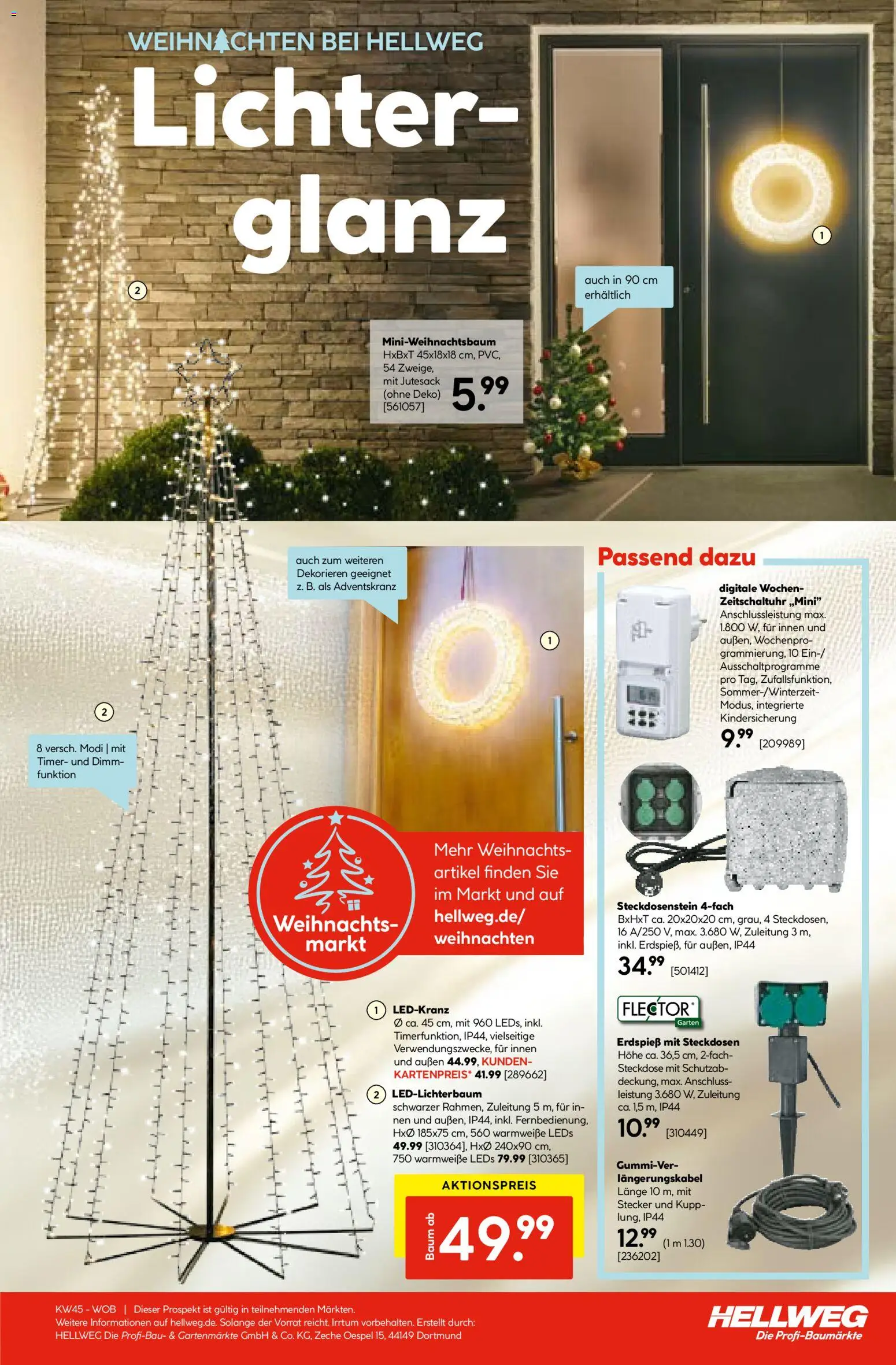 Hellweg Prospekt – gültig ab 03.11.2025 | Seite: 21 | Produkte: Steckdose