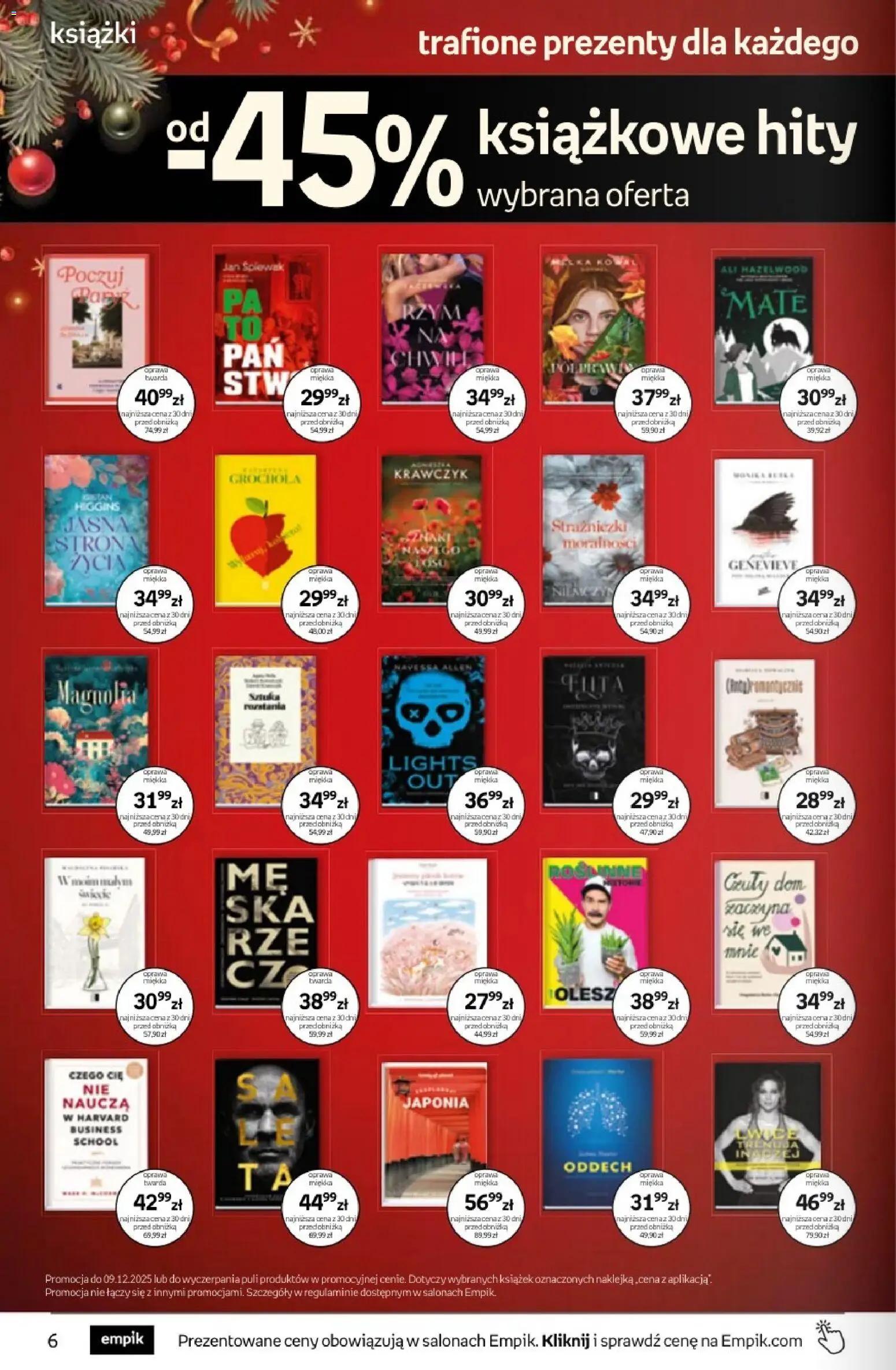 Empik promocje - Tom kultury Książki od 26.11.2025 | Strona: 6 | Produkty: Książki