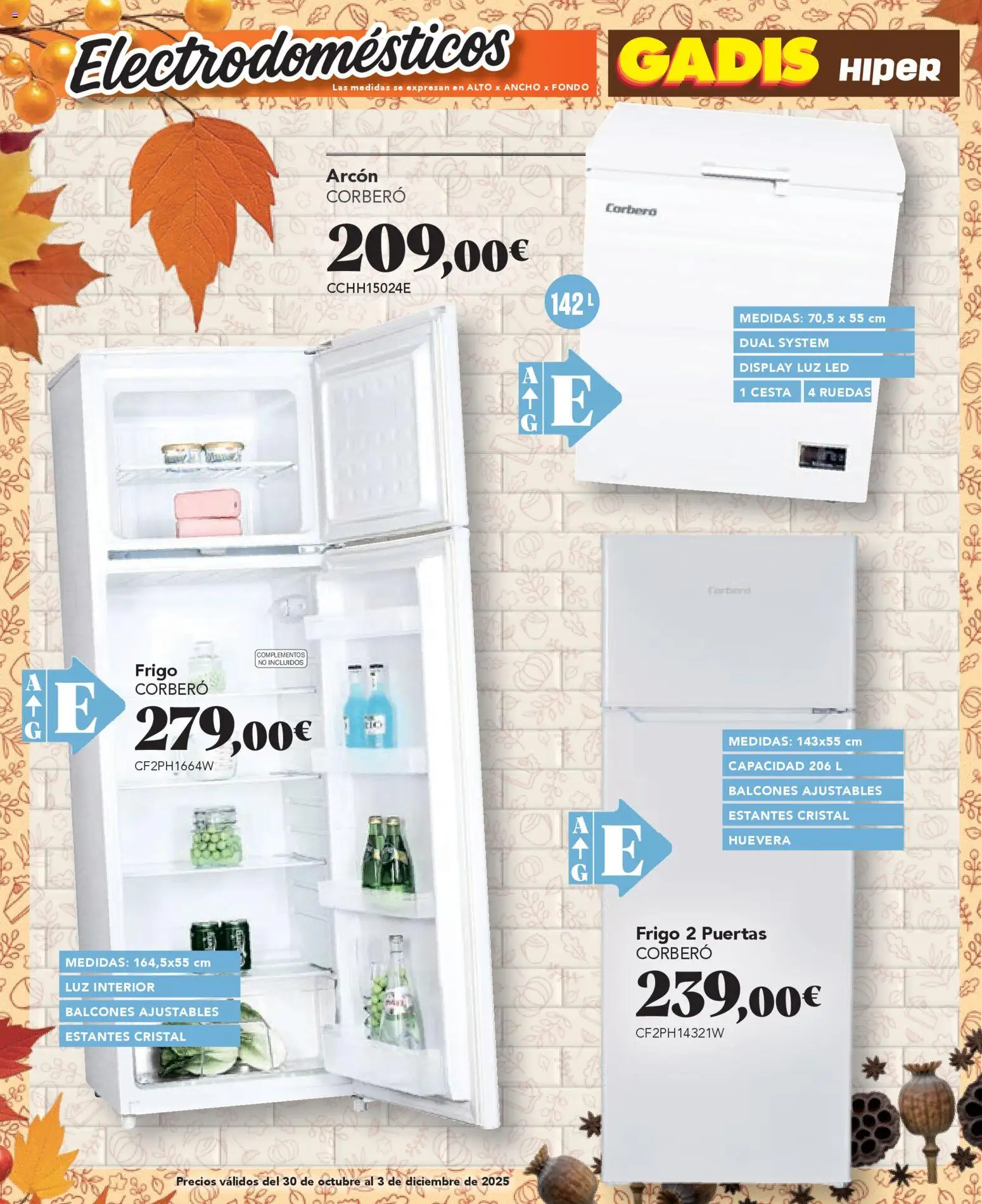 Gadis Hiper folleto │ válido desde el 30.10.2025 | Página: 12 | Productos: Cesta