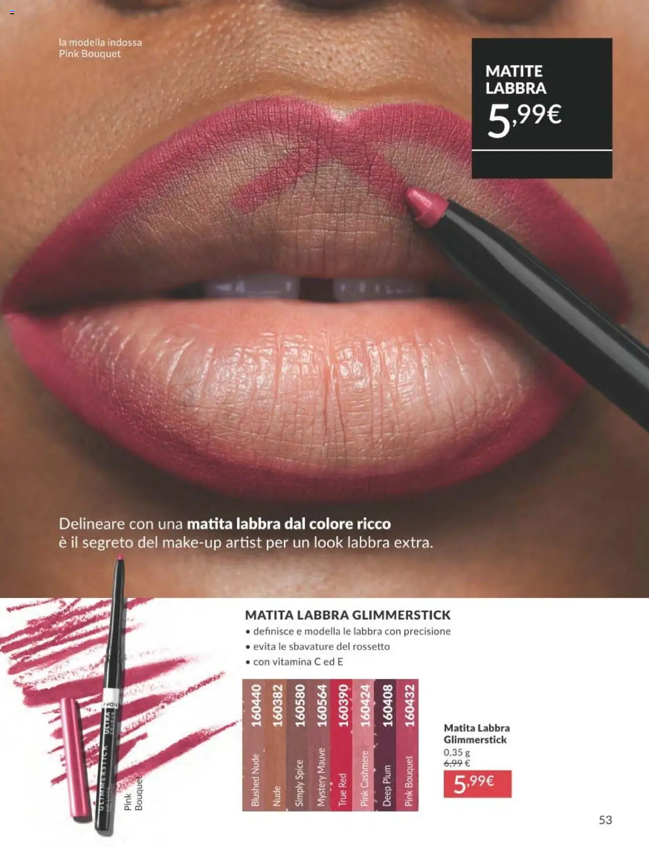 Volantino Avon del 01.09.2025 | Pagina: 53 | Prodotti: Rossetto