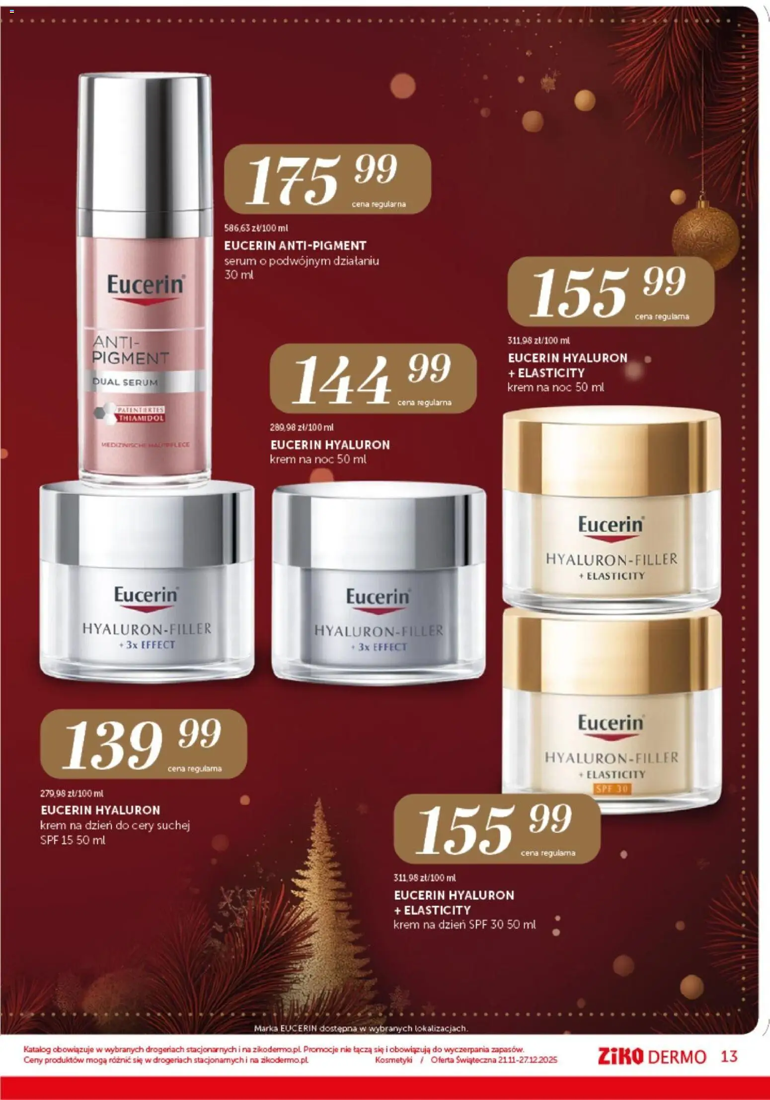 Ziko Gazetka - Insert Świąteczny od 21.11.2025 | Strona: 13 | Produkty: Kosmetyki, Krem