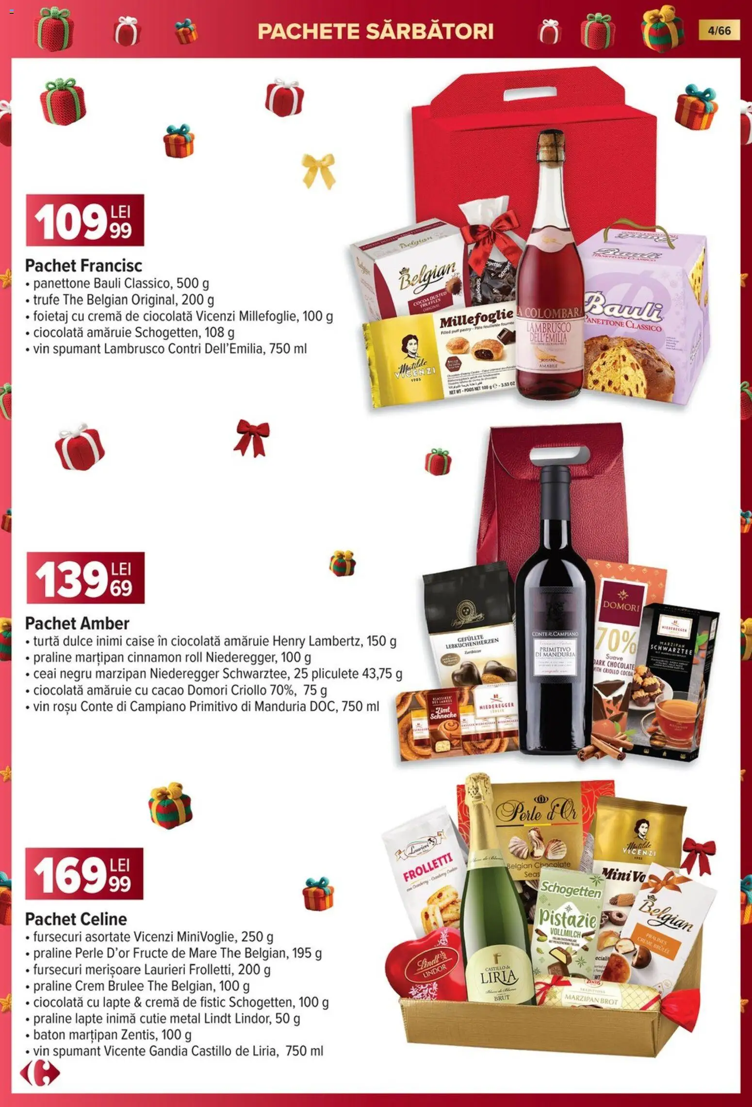 Noul catalog Carrefour – valabil de la 19.11.2025 | Pagină: 4 | Produse: Lapte, Vin, Cacao, Çocuk sutyeni