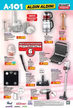 26.03.2026 tarihinden itibaren geçerli olan A101 kataloğu önizlemesi | Sayfa: 7