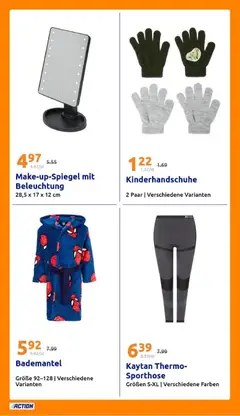 Action Flugblatt ab 17.12.2025 gültig | Seite: 23 | Produkte: Bademantel