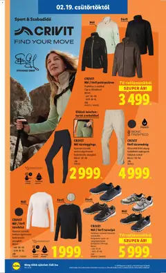 Lidl Akciós újság - amely érvényes a következő dátumtól: 19.02.2026 | Oldal: 30