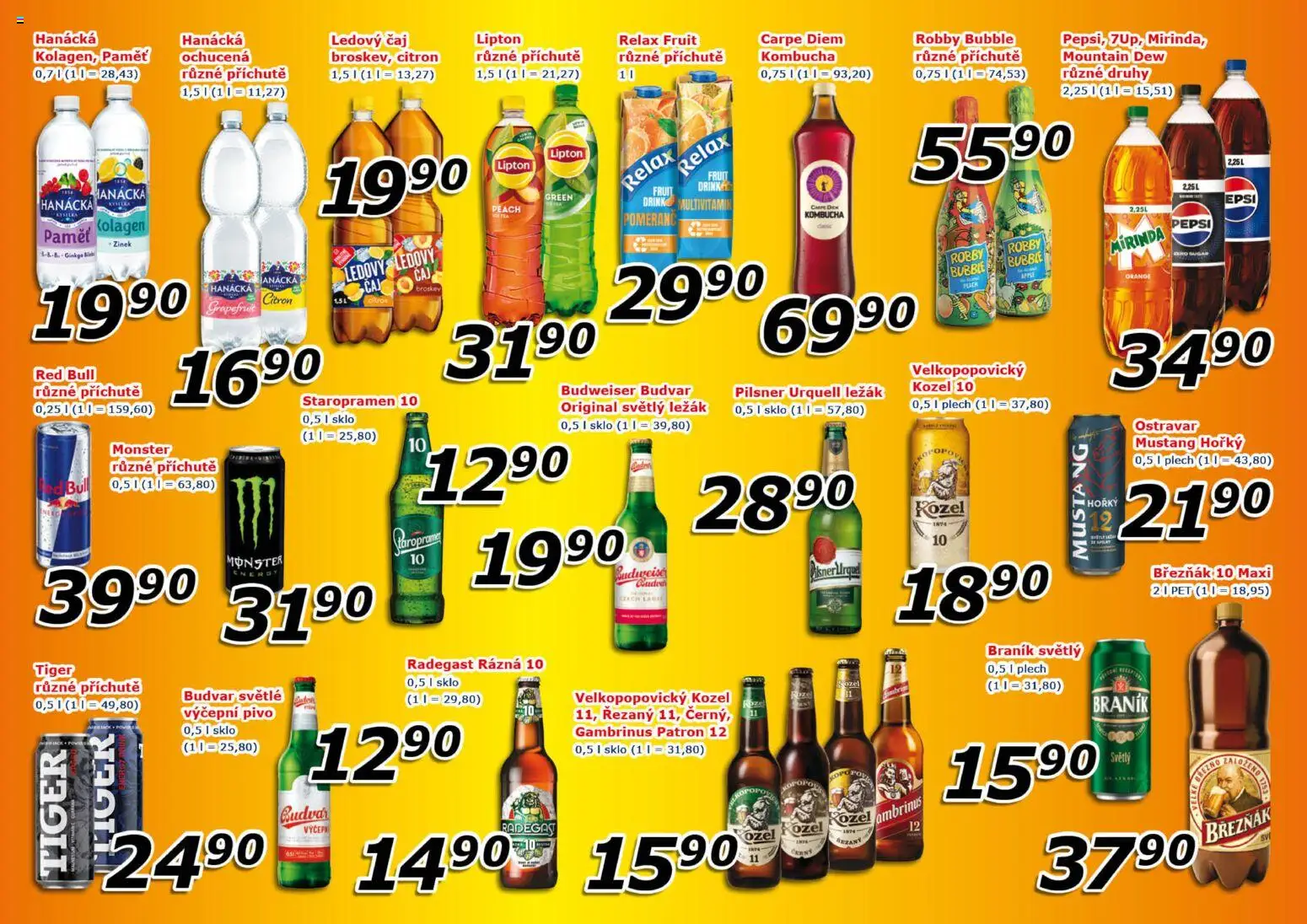Eso market leták od 26.11.2025 | Strana: 8 | Produkty: Staropramen, Kombucha, Pilsner, Citron