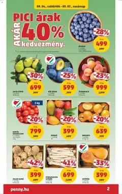 PENNY akciós ujság - amely érvényes a következő dátumtól: 04.09.2025 | Oldal: 2
