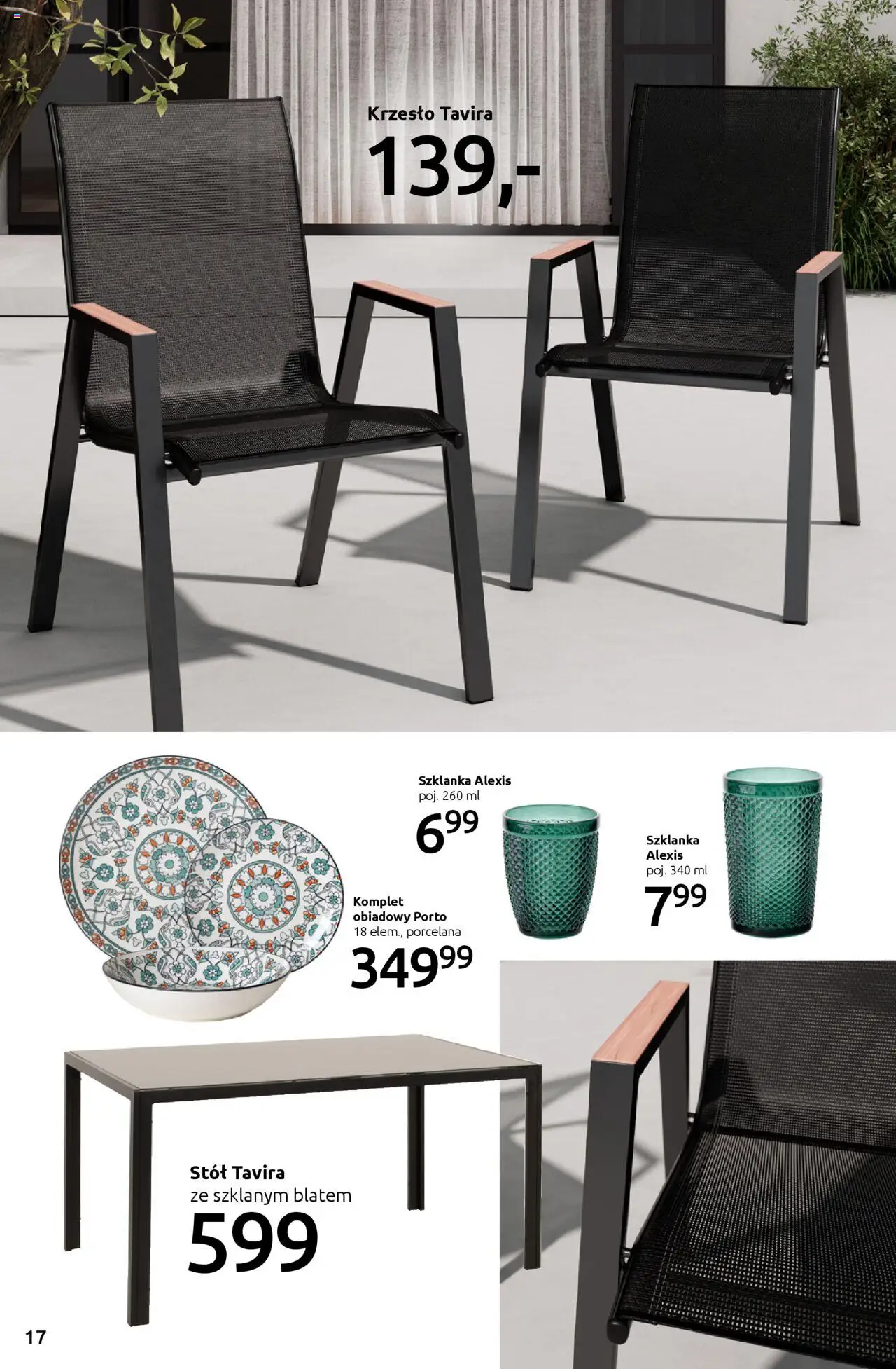 Black Red White promocje - Twój ogród taki, jak lubisz od 18.03.2025 | Strona: 17 | Produkty: Szklanka, Stół, Krzesło