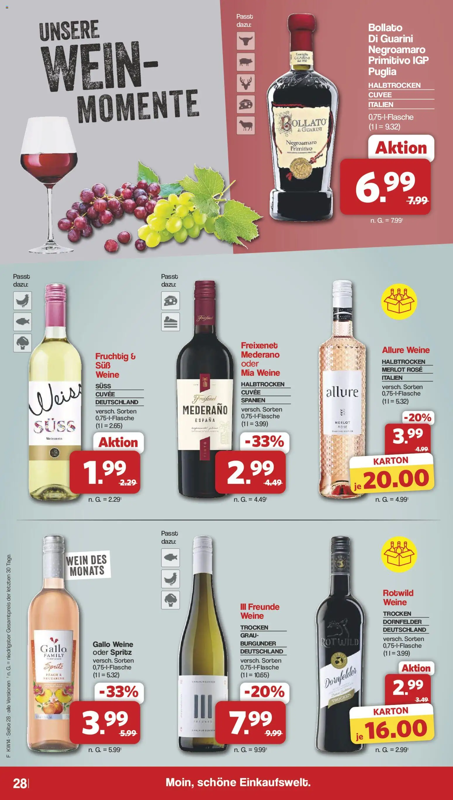 Famila Nordwest Prospekt 	 – gültig ab 30.03.2026 | Seite: 29 | Produkte: Freixenet, Weißwein, Merlot, Wein