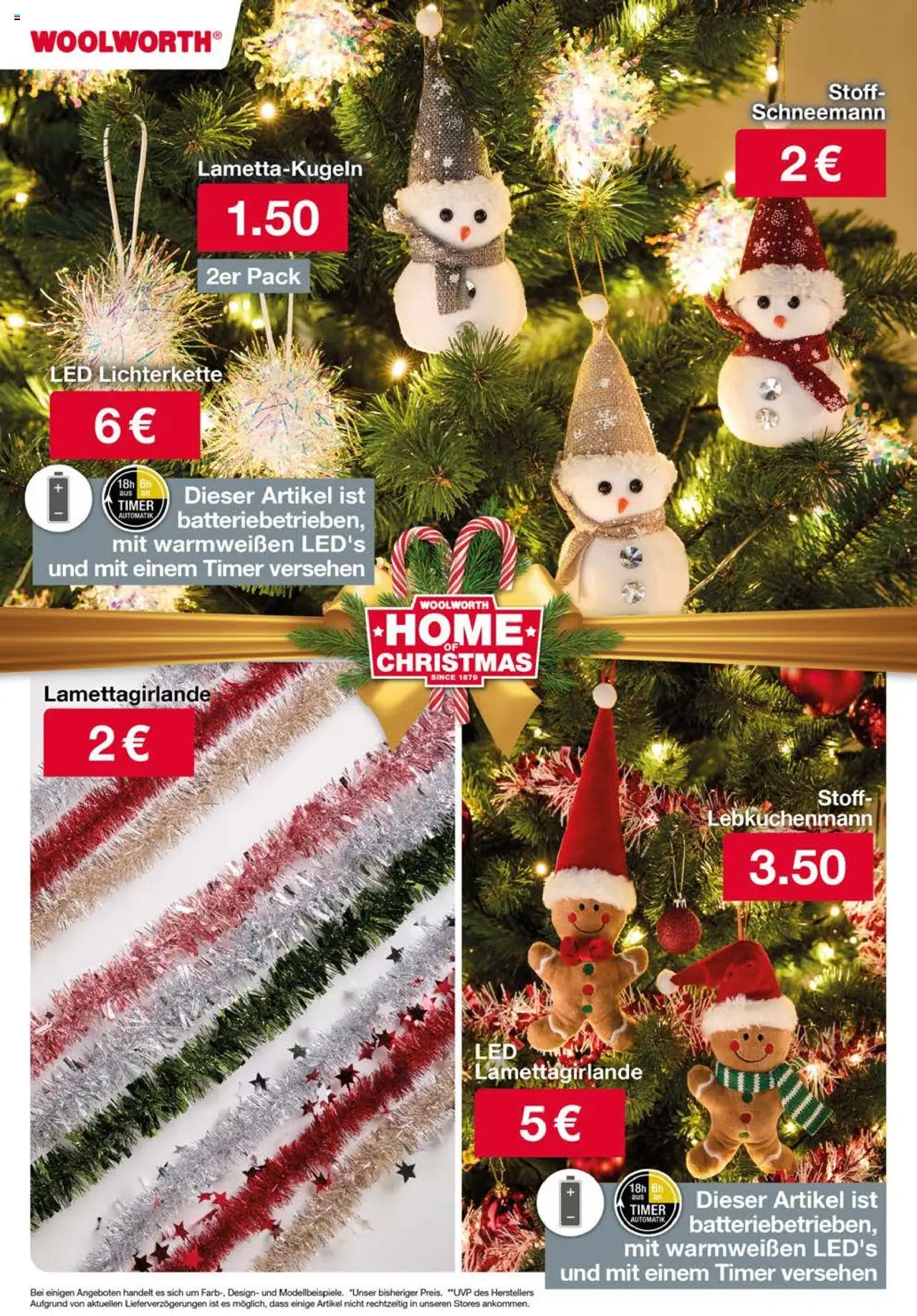 Woolworth Weihnachtsprospekt – gültig ab 13.10.2025 | Seite: 9