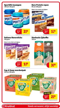 Starbucks ijskoffie, 750 ml - Voorbeeld van een folder van Kruidvat, geldig van 07.04.2026 | Pagina: 99