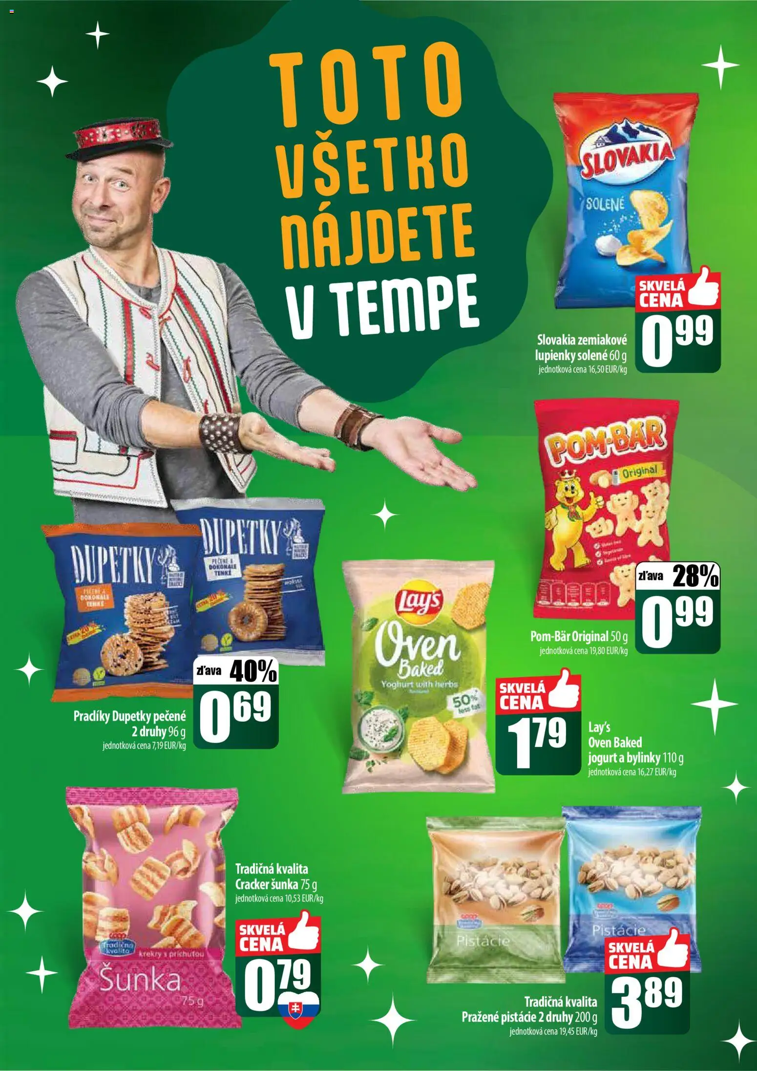 Nové COOP Jednota akcie – leták je platný od 18.12.2025 | Strana: 44 | Produkty: Jogurt, Šunka, Pistácie