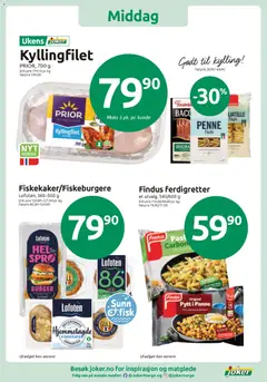 Forhåndsvisning av Kyllingfilet, PRIOR Kyllingfilet, 700 g gyldig fra 21.04.2026 | Side: 8 | Produkter: Kylling, Pasta, Body, Løk