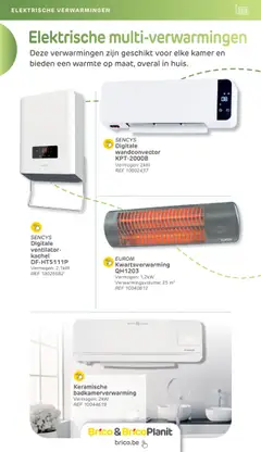 Brico Plan-it Verwarmingscatalogus - Voorbeeld van een folder van Brico Plan-it, geldig van 28.04.2025 | Pagina: 51 | Producten: Kachel, Ventilator, Overal