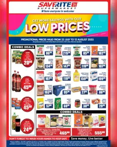 Preview of Saverite specials valid from 25.07.2025