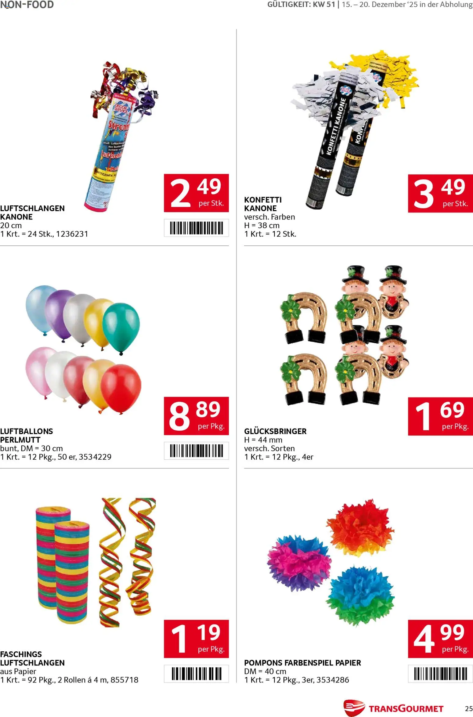 Transgourmet Flugblatt gültig ab 15.12.2025 | Seite: 24