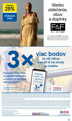 Tesco Hypermarket - leták │ platný od 09.07.2025 | Strana: 33 | Produkty: Hodiny
