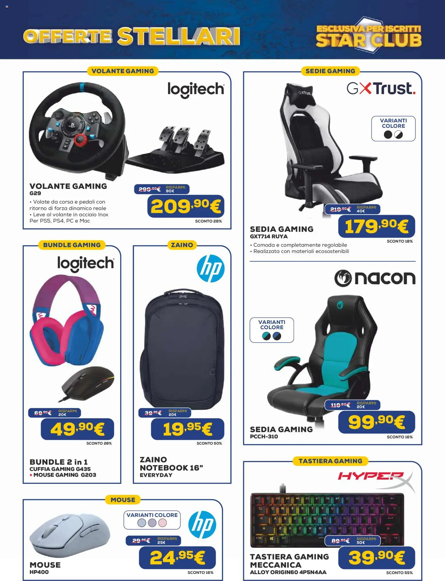 Volantino Euronics del 19.02.2026 | Pagina: 31 | Prodotti: Notebook, Zaino, PC, Tastiera