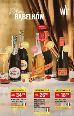 Pogląd oferty "APERITIF APEROL, 700 ML" - ważna od 20.10.2025 | Strona: 19 | Produkty: Martini, Cin&cin bianco, Aperol, Martini Bianco