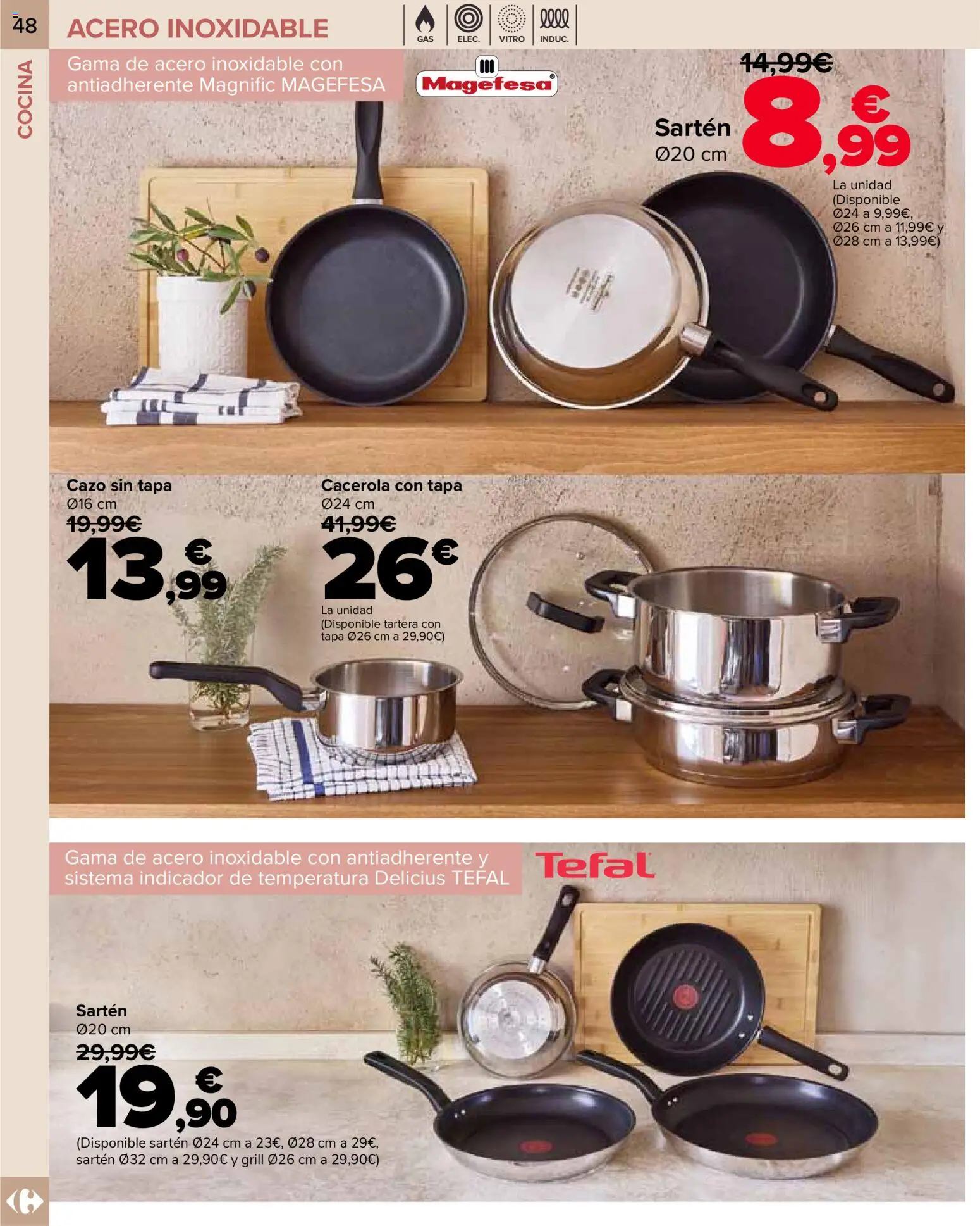 Carrefour folleto │ válido desde el 09.01.2026 | Página: 48 | Productos: Cocina