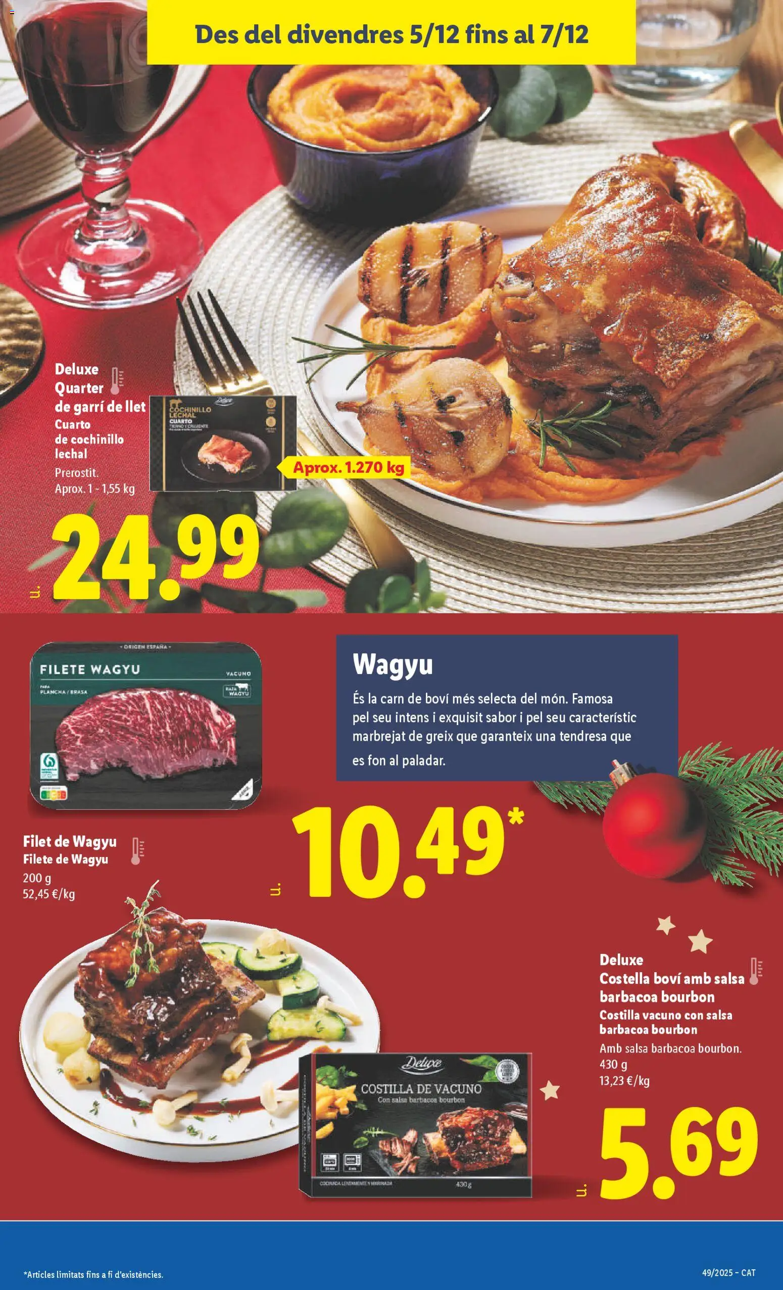 Lidl folleto │ válido desde el 01.12.2025 | Página: 43 | Productos: Barbacoa, Plancha, Filete