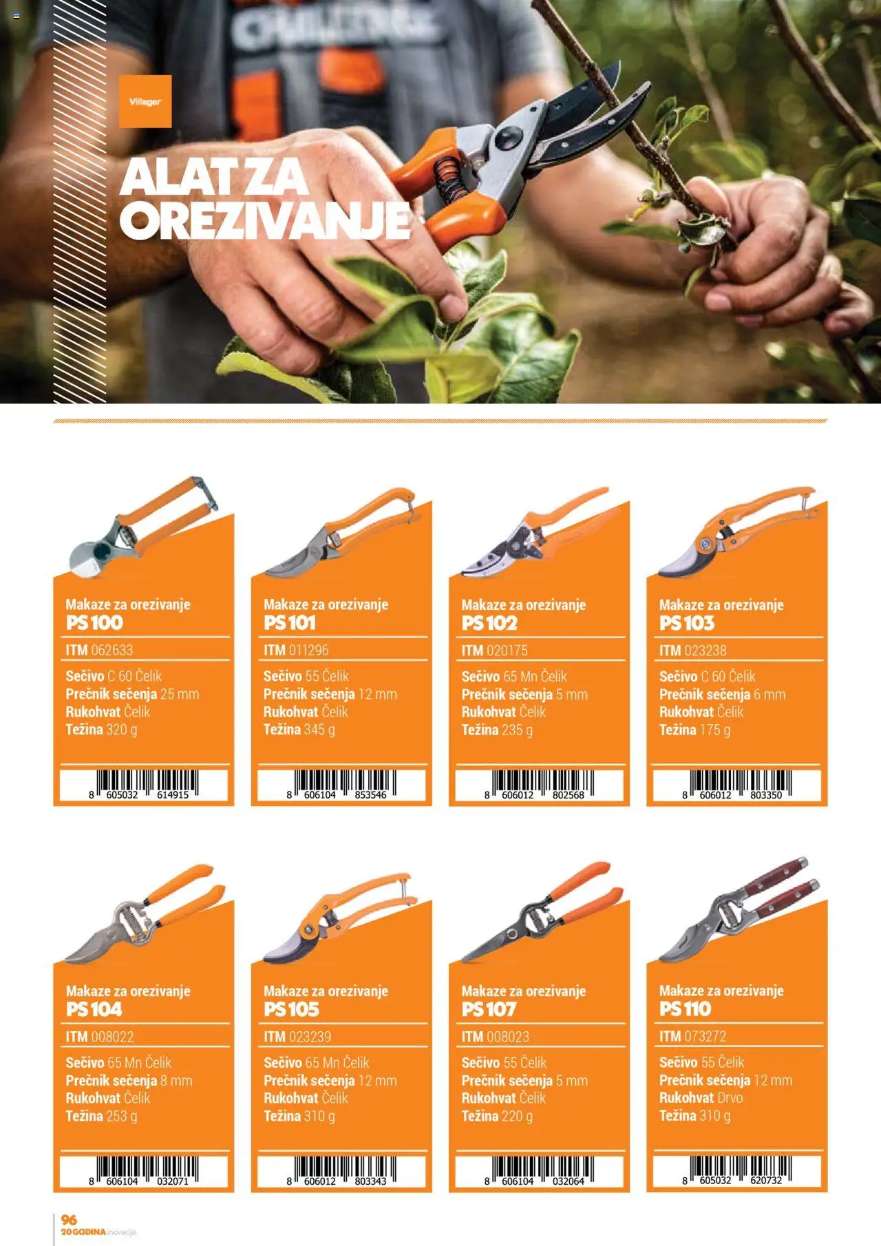 Villager katalog - važi od 13.02.2025 | Strana: 96 | Proizvode: Makaze
