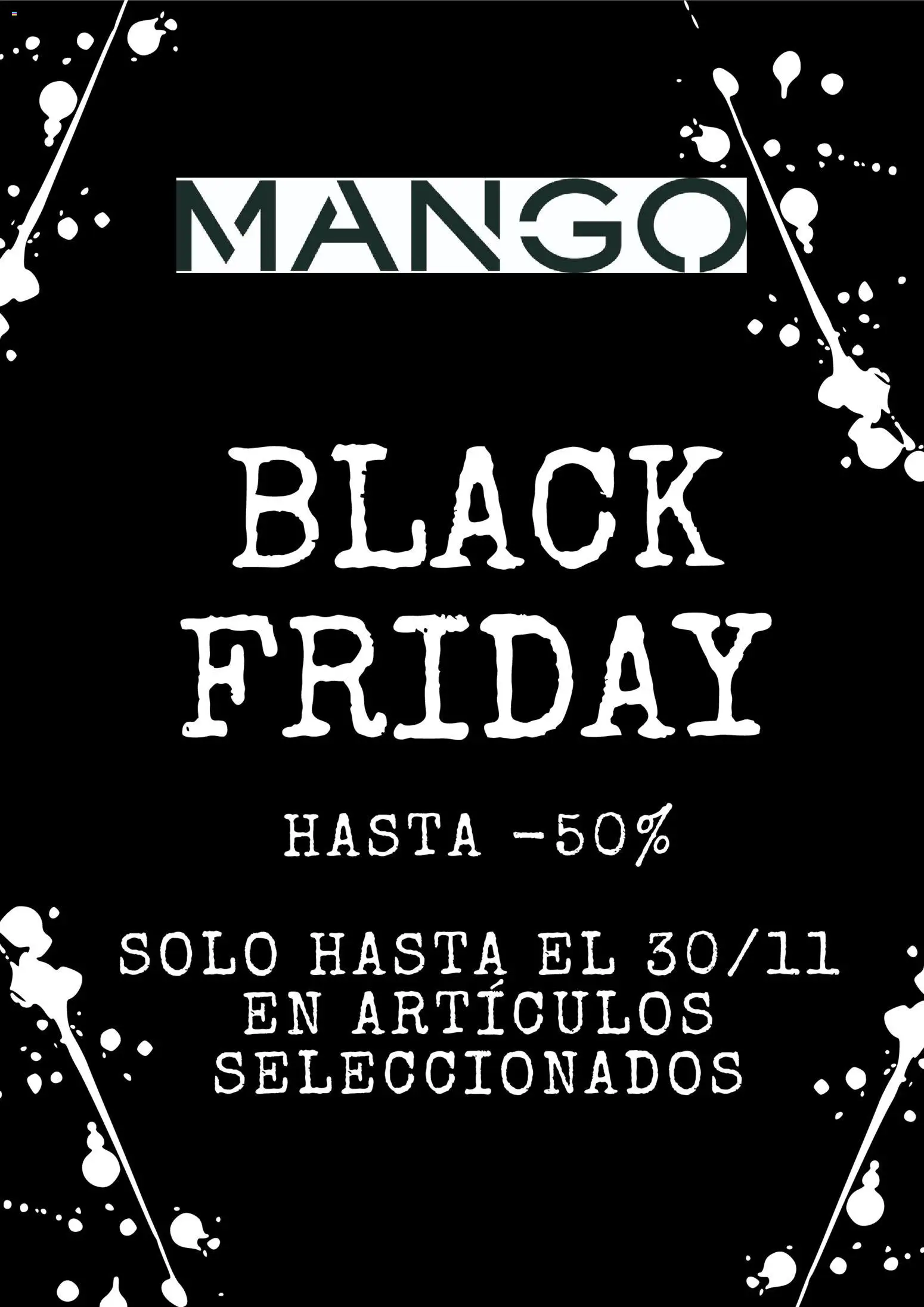 Mango Black Friday │ válido desde el 26.11.2025 | Página: 1 | Productos: Ρούτερ