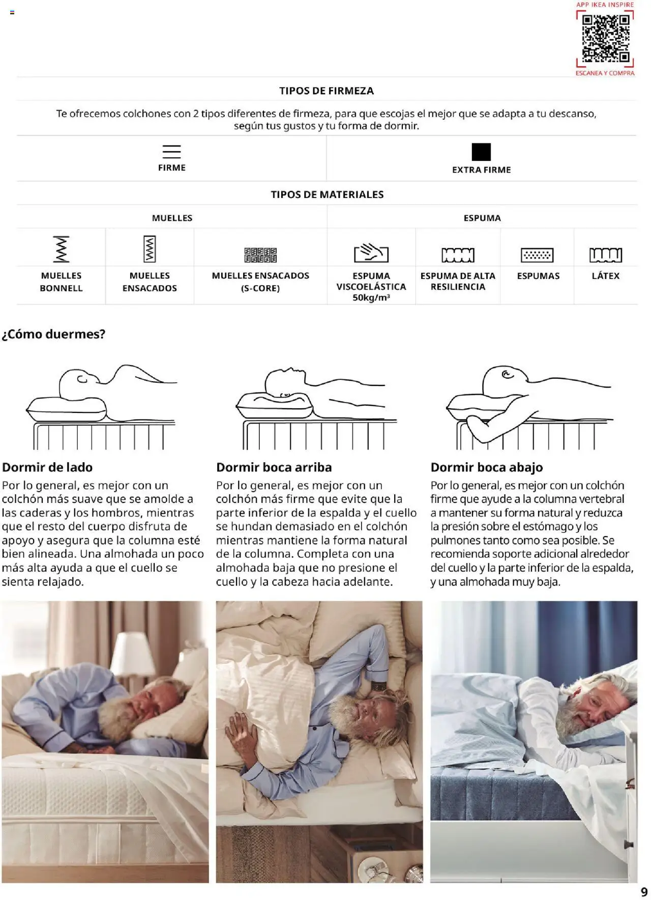 Catálogo IKEA Confort │ válido desde el 04.02.2025 | Página: 9 | Productos: Té, Colchon, Almohada