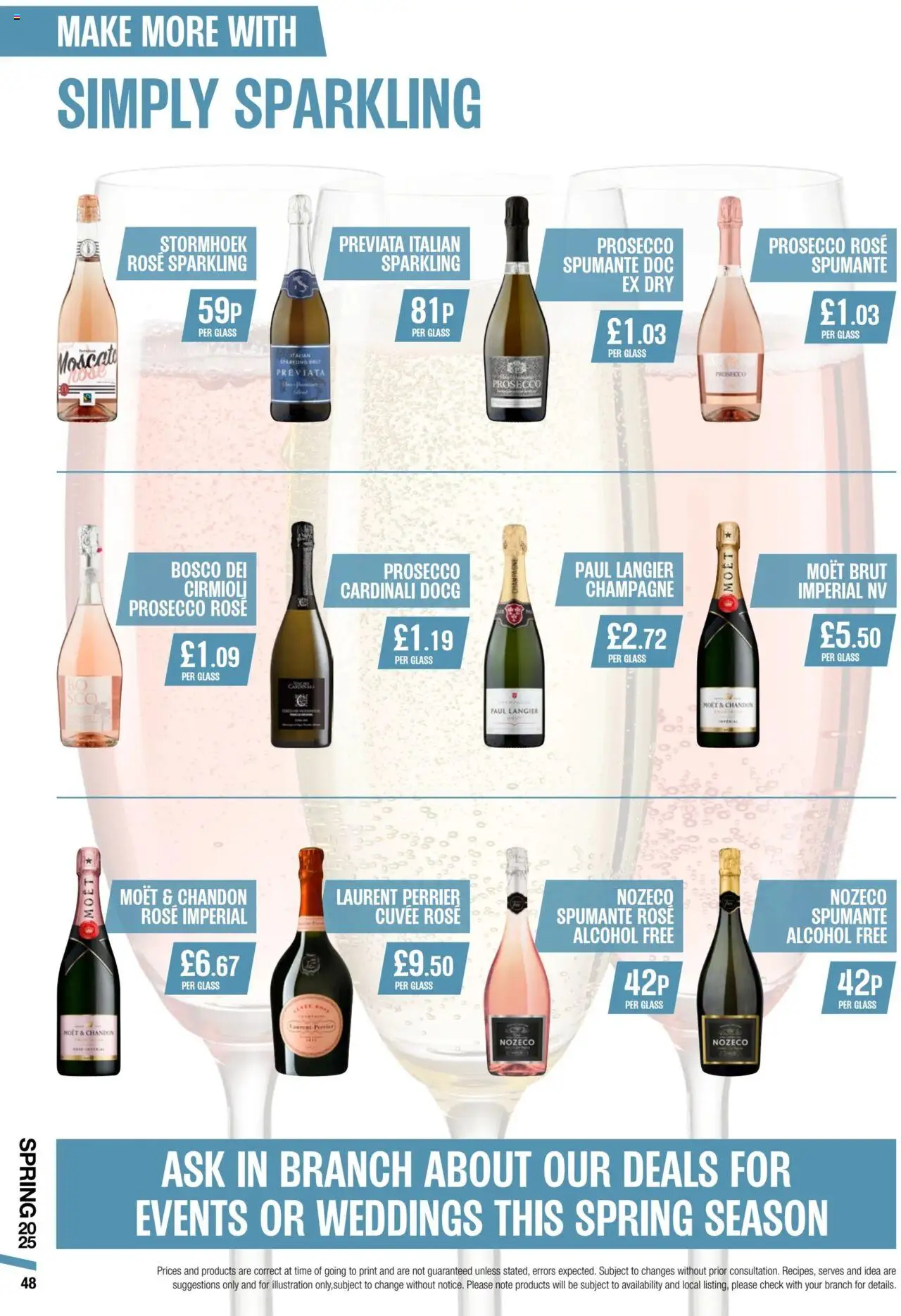  | Page: 48 | Products: Prosecco, Champagne